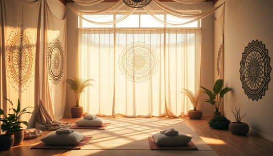 Elevate Your Space: Infusing Spiritual Serenity with Mandala Designs
